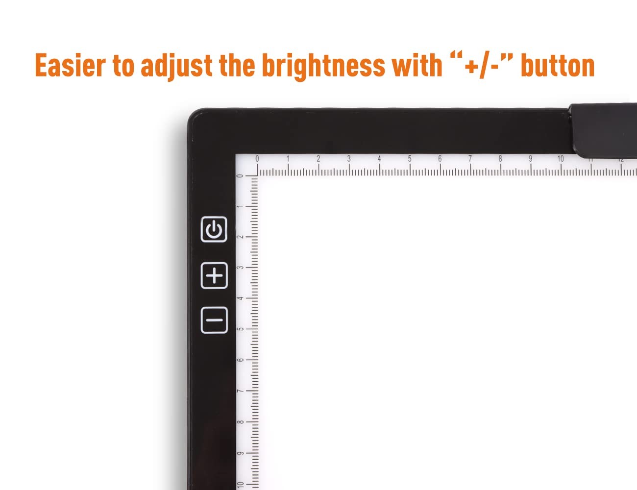 A4 Rechargeable LED Light Pad with Case, Riser Stands, 6 Brightness Levels