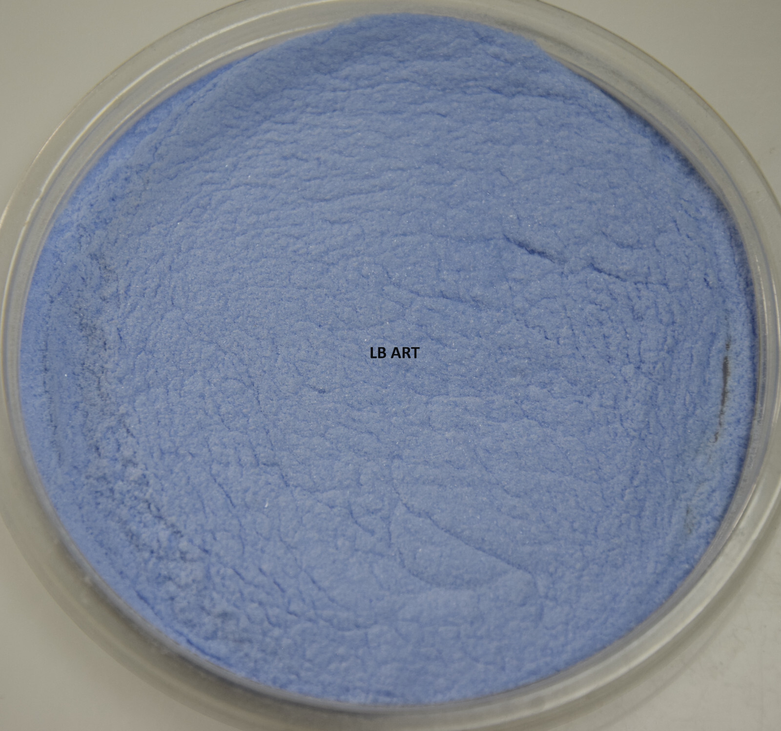 1114.08- 1 OUNCE DEEP ROYAL BLUE BULLSEYE GLASS POWDER FRIT 90 COE FUSIBLE