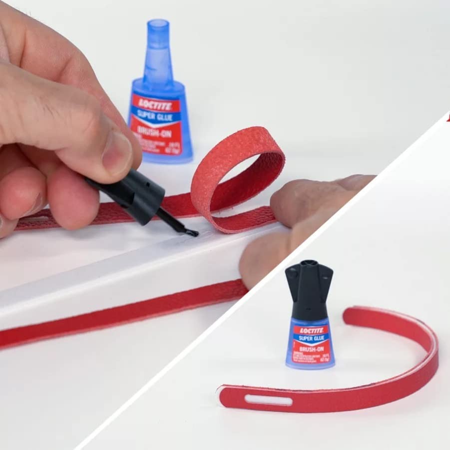 Invisible Repairs with Brush-On Super Glue – Fast-Setting, 6 Pack, 0.18 fl oz