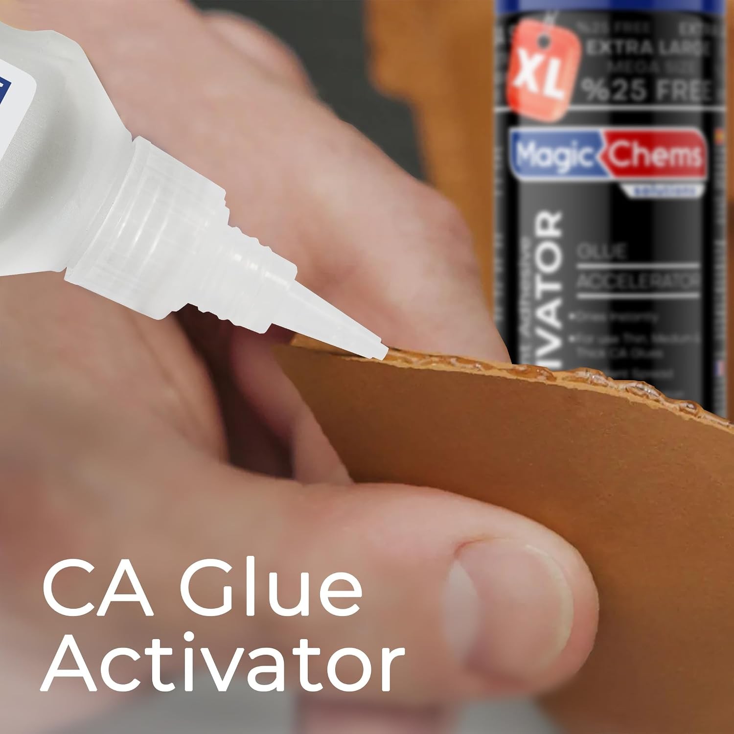 CA Glue Accelerator Spray (16.9 fl oz), Cyanoacrylate Glue Accelerator 6 Pack
