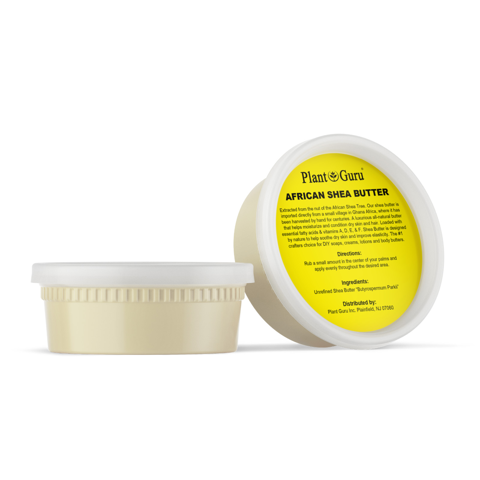 8 oz. Butters 100% Pure Raw Natural Organic For Skin Face Body Hair