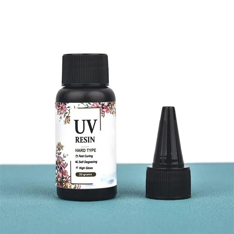 UV Resin Crystal Clear Hard Glue Ultraviolet Curing Epoxy For DIY Handmade