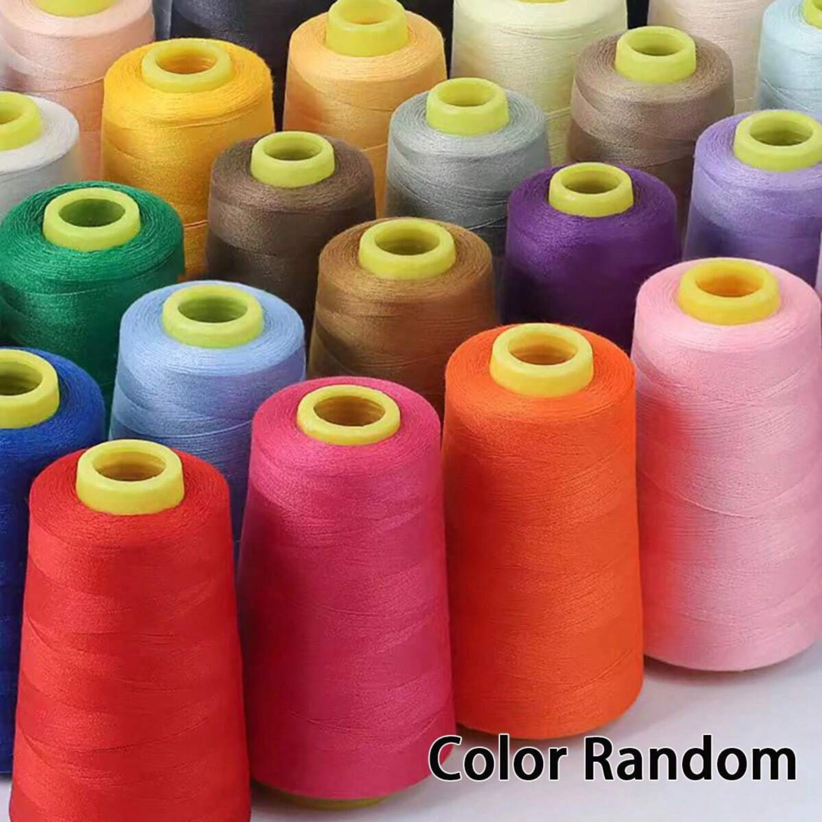 3000 Yards Sewing Thread Spool 100% Polyester All Purpose Machine Hand 46 Colors