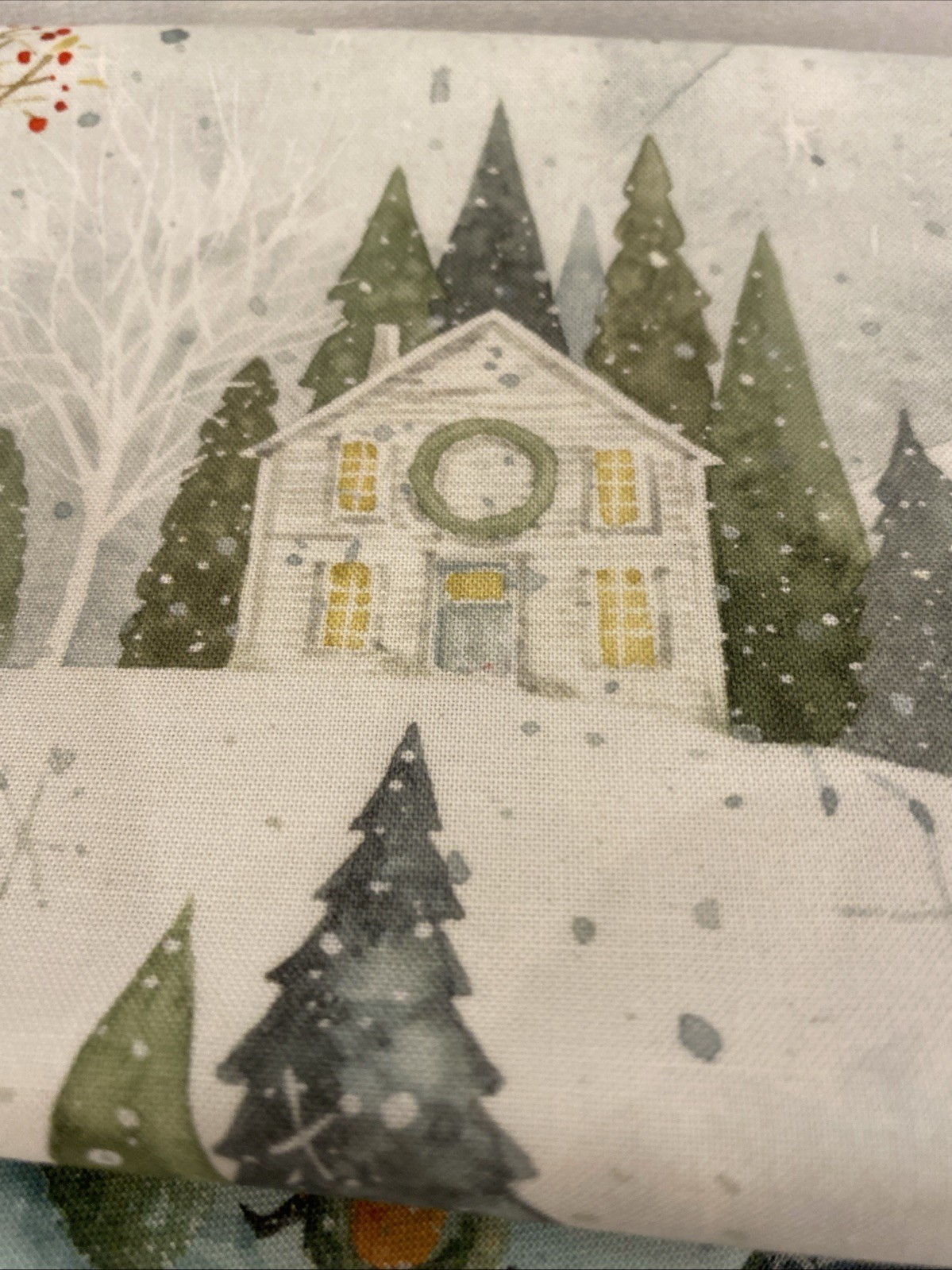 Villa Rosa Designs Perfect Trio Winter Table Runner Quilting Kit NEW