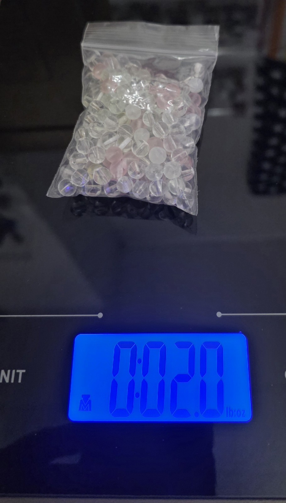 2 oz Bag of 5 mm Glass Beads – Mixed Craft Beads for Jewelry Making