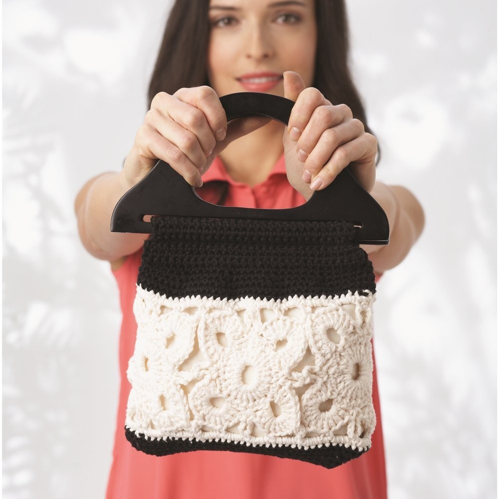 Lily Sugar’n Cream Black Worsted Weight 100% Cotton Cone Yarn 14oz Knitting