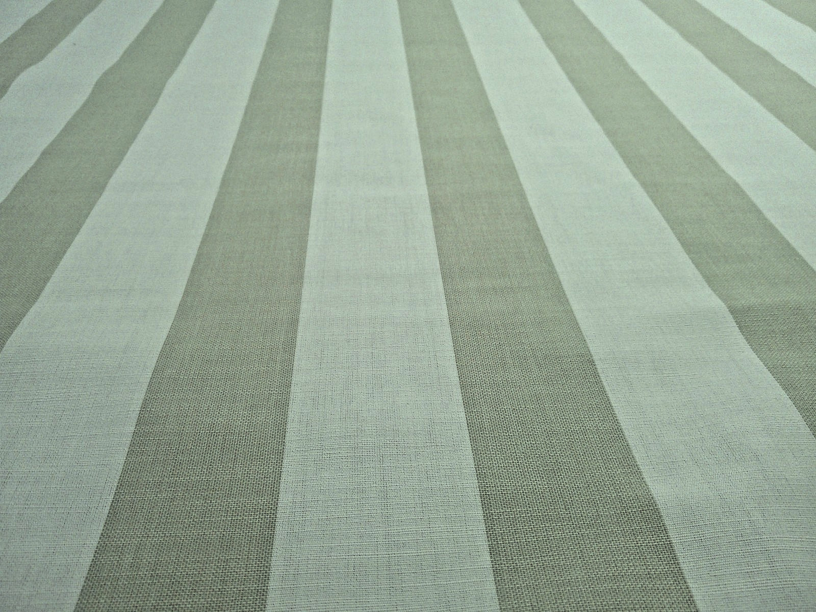 Perennials Serena & Lily “Harbor Stripe” Sand Beige & White BTY Logo on Selvedge