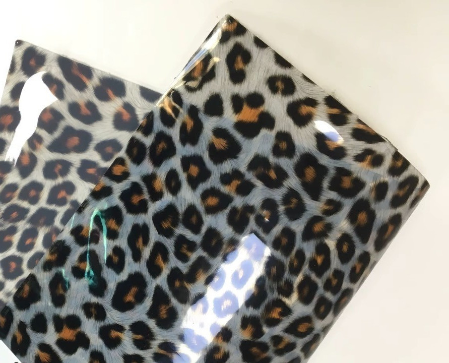 Animal Skin Printed Transparent Vinyl for Multi-Purpose DIY USA Seller