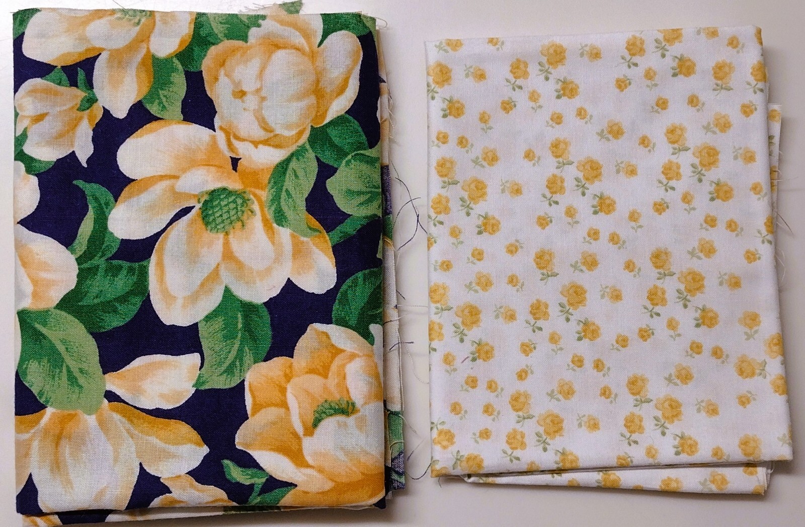 9 Fat Quarters Bundle Set Colorful Flower Floral Prints Quilting Crafts Lot B8