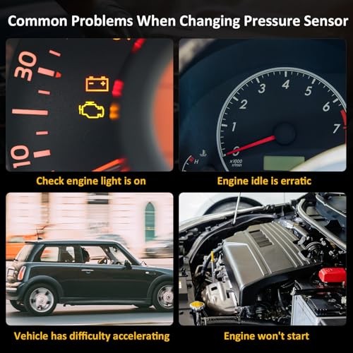 13537614317 Low Fuel Pressure Sensor 2009-2014 Replecement for BMW E90 F07 F10