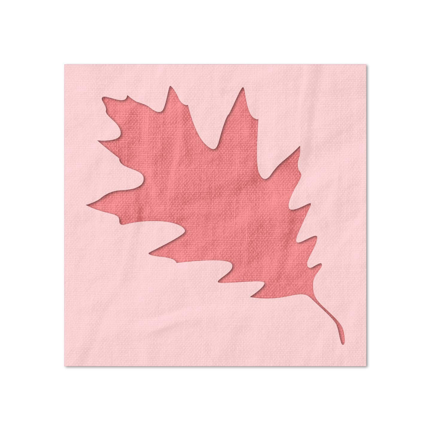 Oak Leaf Design DIY Crafts Wall Art Reusable Plastic Stencil – StencilAir
