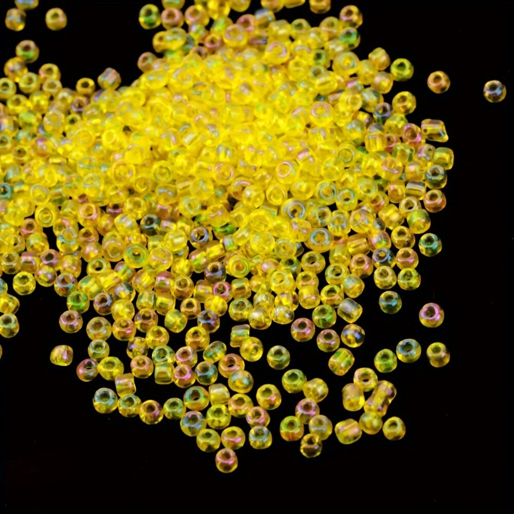 20 color 2mm Cezch 1000pcs Clear AB Colorful Glass Beads Loose Seedbeads for diy