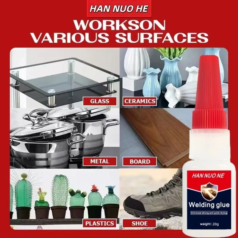 1 PC 20ml Instant Strong Super Glue Universal Fast Adhesive for Metal Plastic