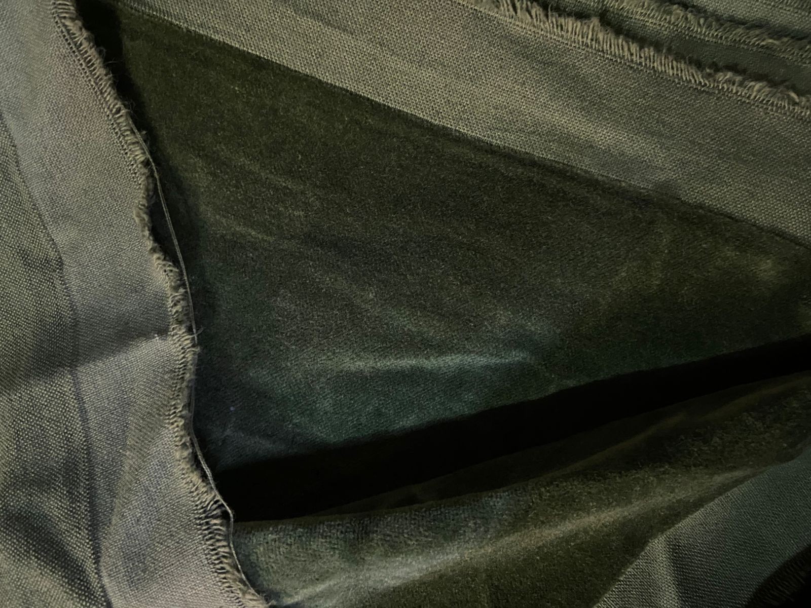 Handmade Natural Dyed Fabric ~ Plane Cotton Velvet 58” By The Yard
