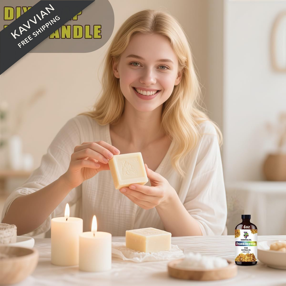 Frankincense Essential Oil, 4 Fl Oz (Pack of 1), Frankincense120ml