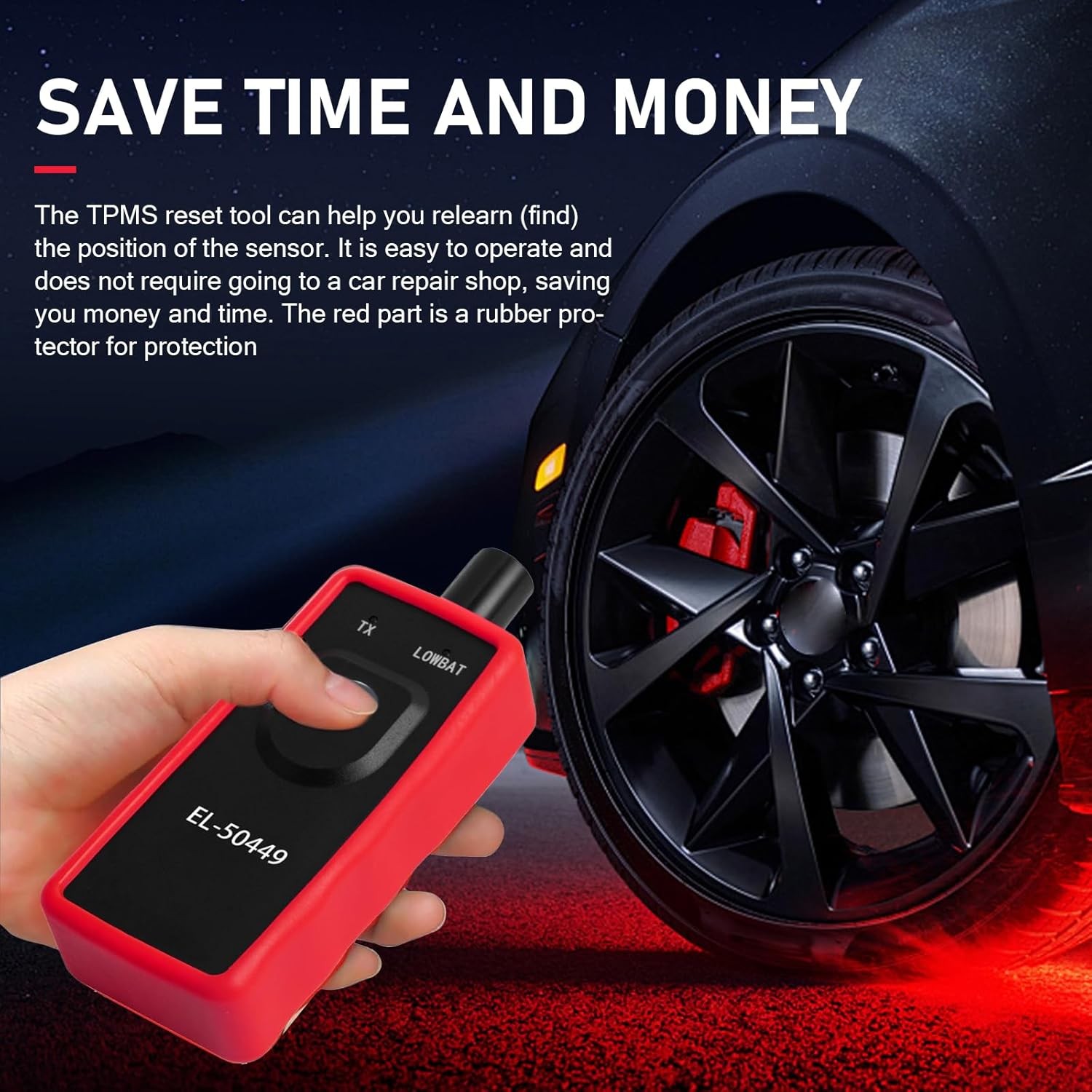 TPMS Activation Tool for Ford Lincoln – Tire Pressure Monitor Sensor Reset
