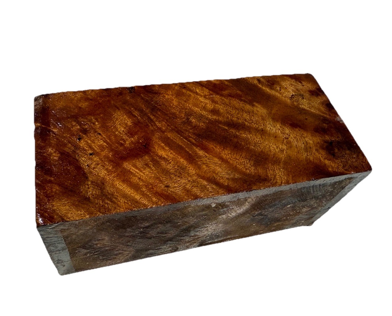 Camphor Burl wood turning blank 2-1/2″ x 2-1/2″ x 5-5/8″ (m27) Dried