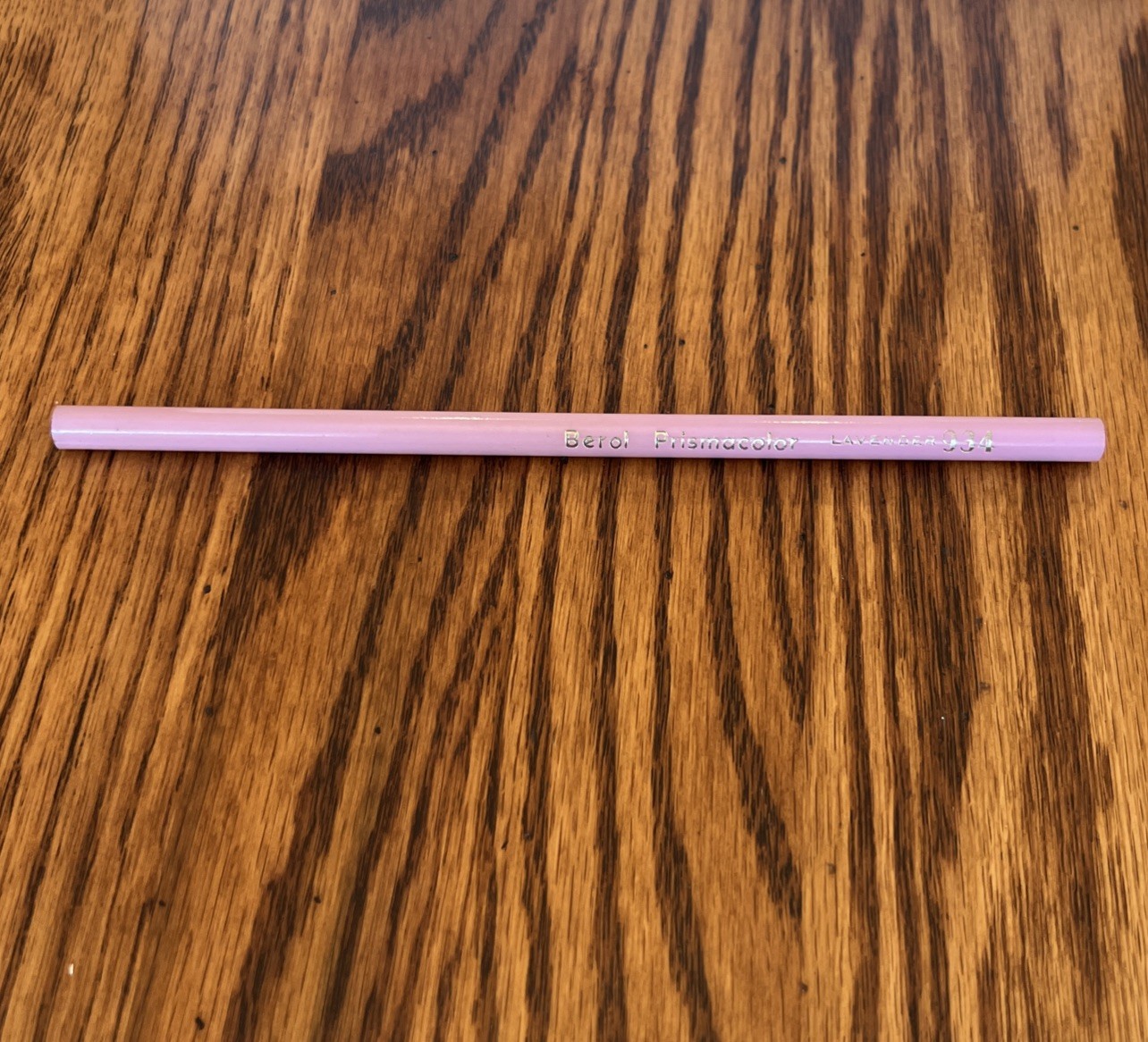 Vtg Berol Prismacolor Lavender 934 Colored Pencil Pastel Purple Prisma Color USA