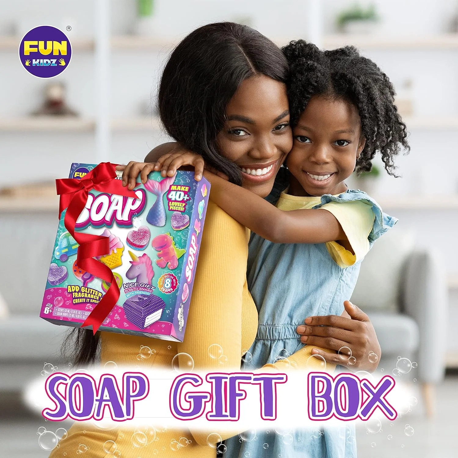 Kid Soap Kit, FunKidz Soap Making Kit for Kids for All Ages DIY Crafts Kits STEM