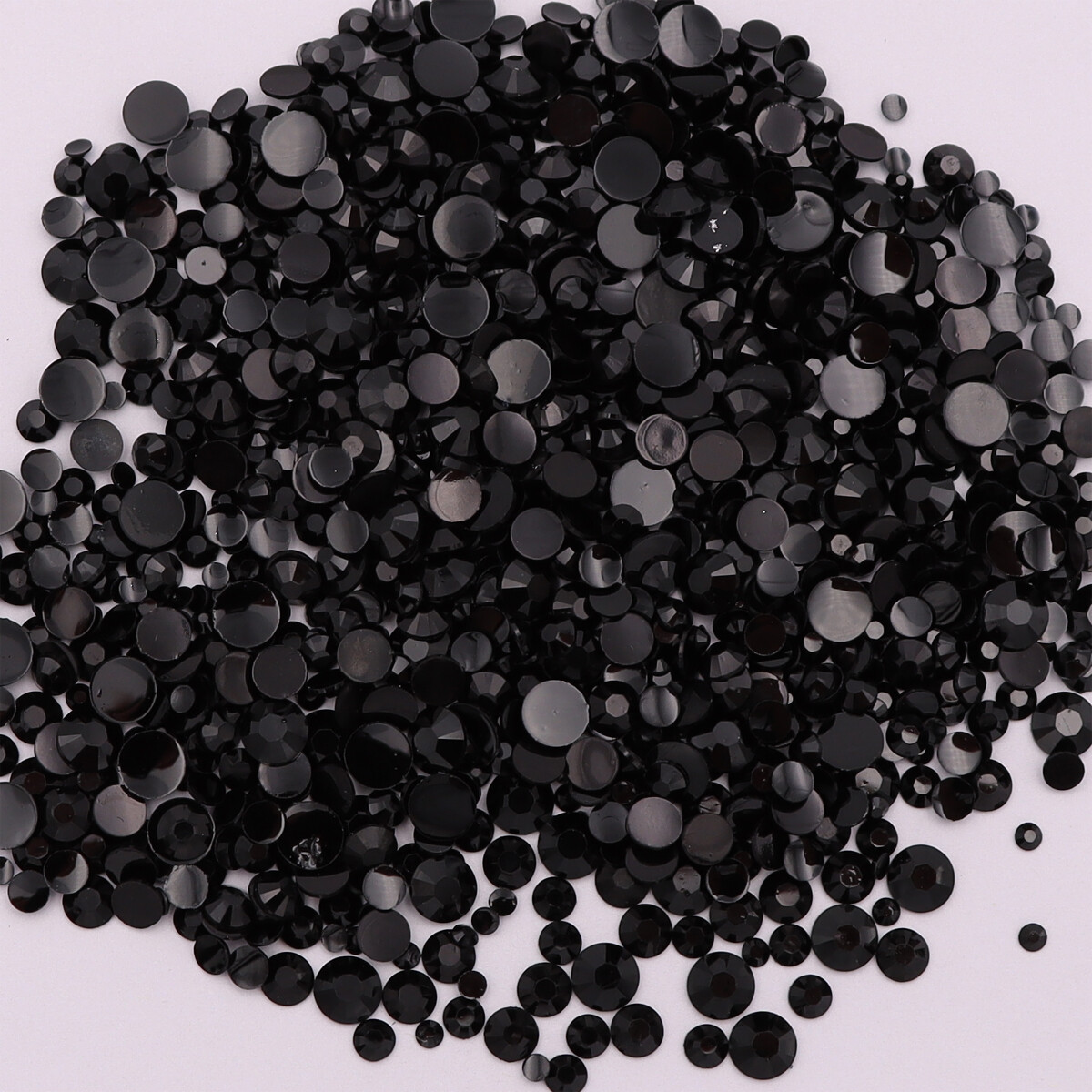 Resin Non Hot Fix Rhinestones Flat Back Gem Plastic Crystals Trimming For Crafts