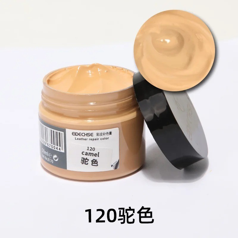 Leather Repair Kit Liquid Leather Recoloring Balm for Car Seat Sofa Shoes