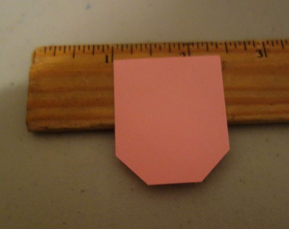 Stampin’ Up Paper Shapers Whale Tail Style Punch ~ Small Tag Appr (1.5″ x 1.25″)