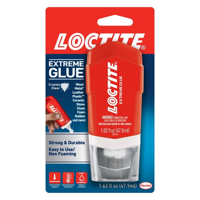 Loctite Extreme High Strength Crystal Clear Glue 1.62 oz #2627062 NEW