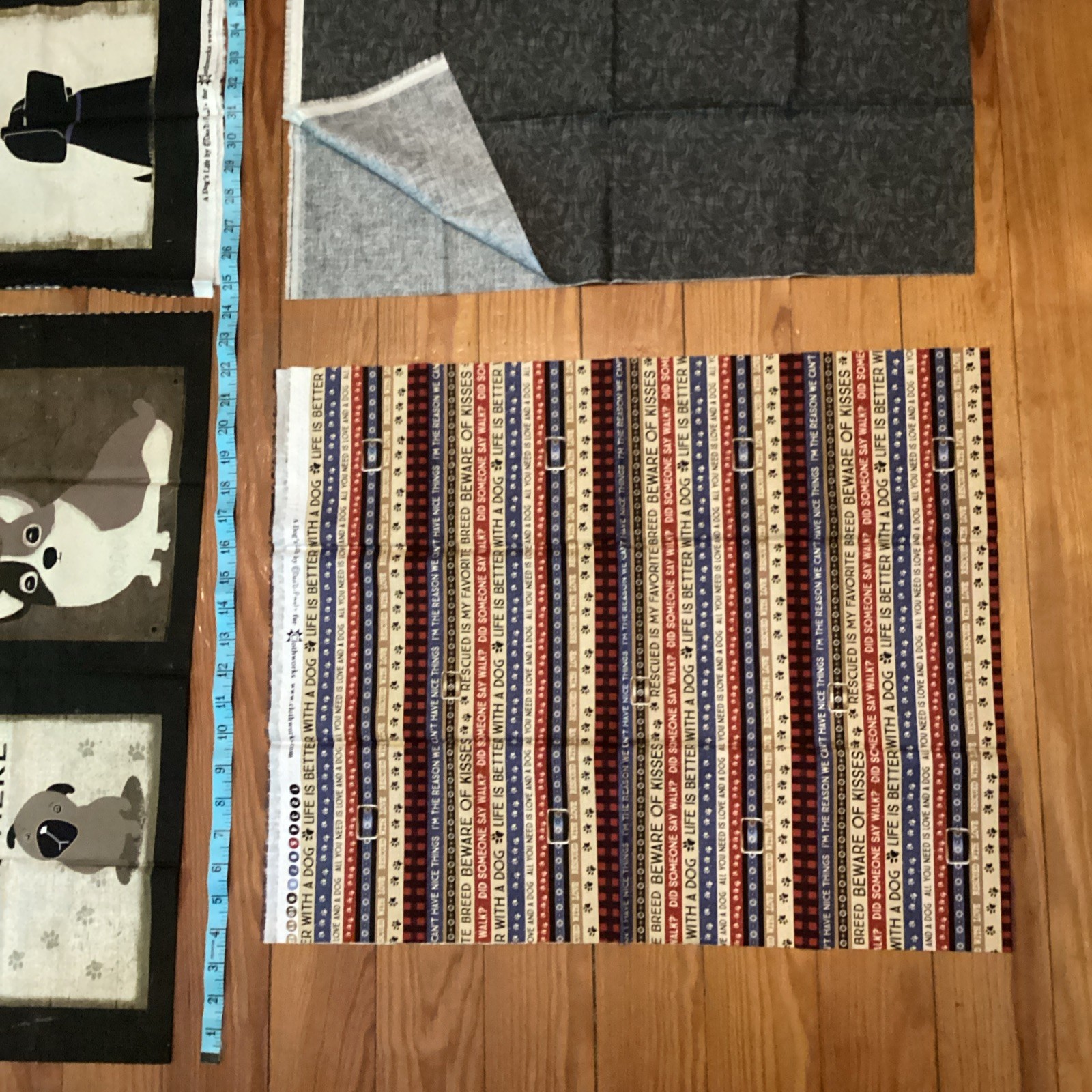 Villa Rosa Designs Quilt Kit 45” x 54” – A Dog’s Life Clothworks Fabric