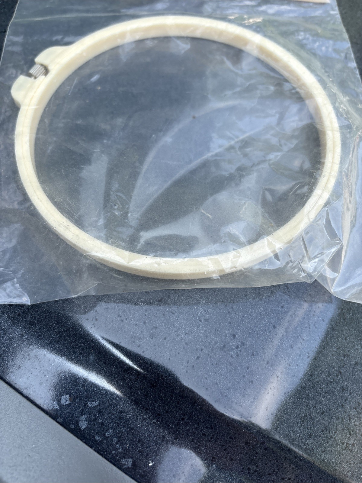 singer embroidery hoop New Old Stock Round 6 Inch Diameter 5/16 Wide