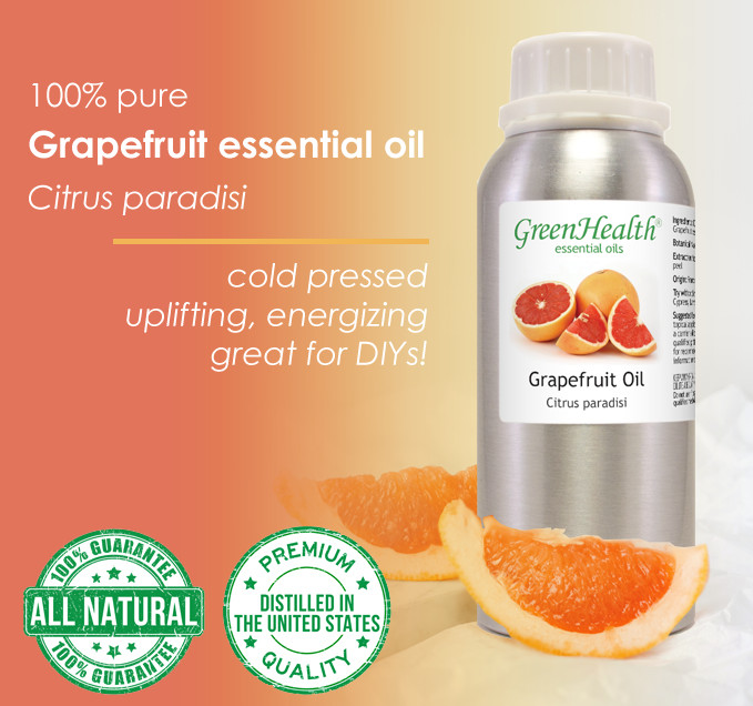 Grapefruit (Pink) Essential Oil 100% Pure Many Sizes Free Shipping