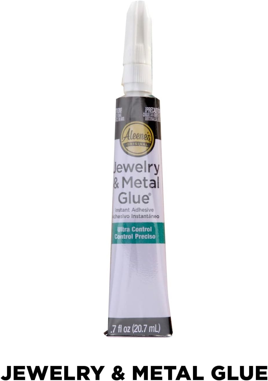 Instant Waterproof Jewelry Glue – 0.7 oz High Viscosity Adhesive, Clear Finish