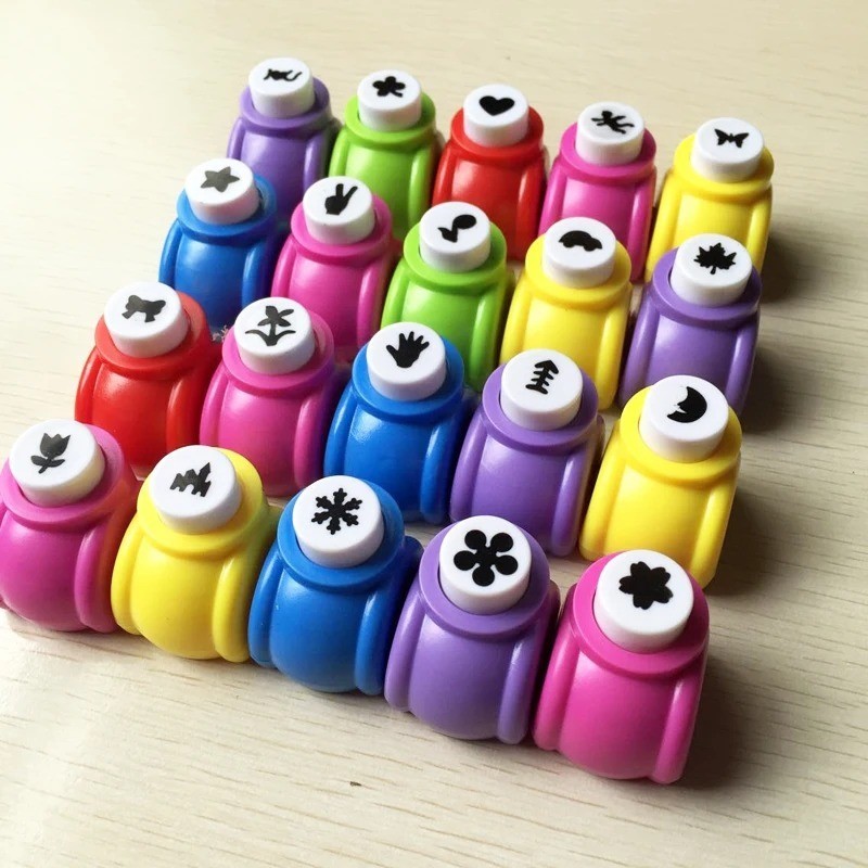 Mini Paper Cut Punch Scrapbook Craft Cutter Stencil Handheld Making Hole US