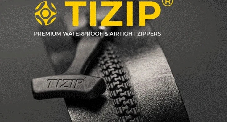 2 Pack TIZIP MasterSeal 10 Waterproof Black Zipper-34″Long 880MM-2″Wide 1 LUB