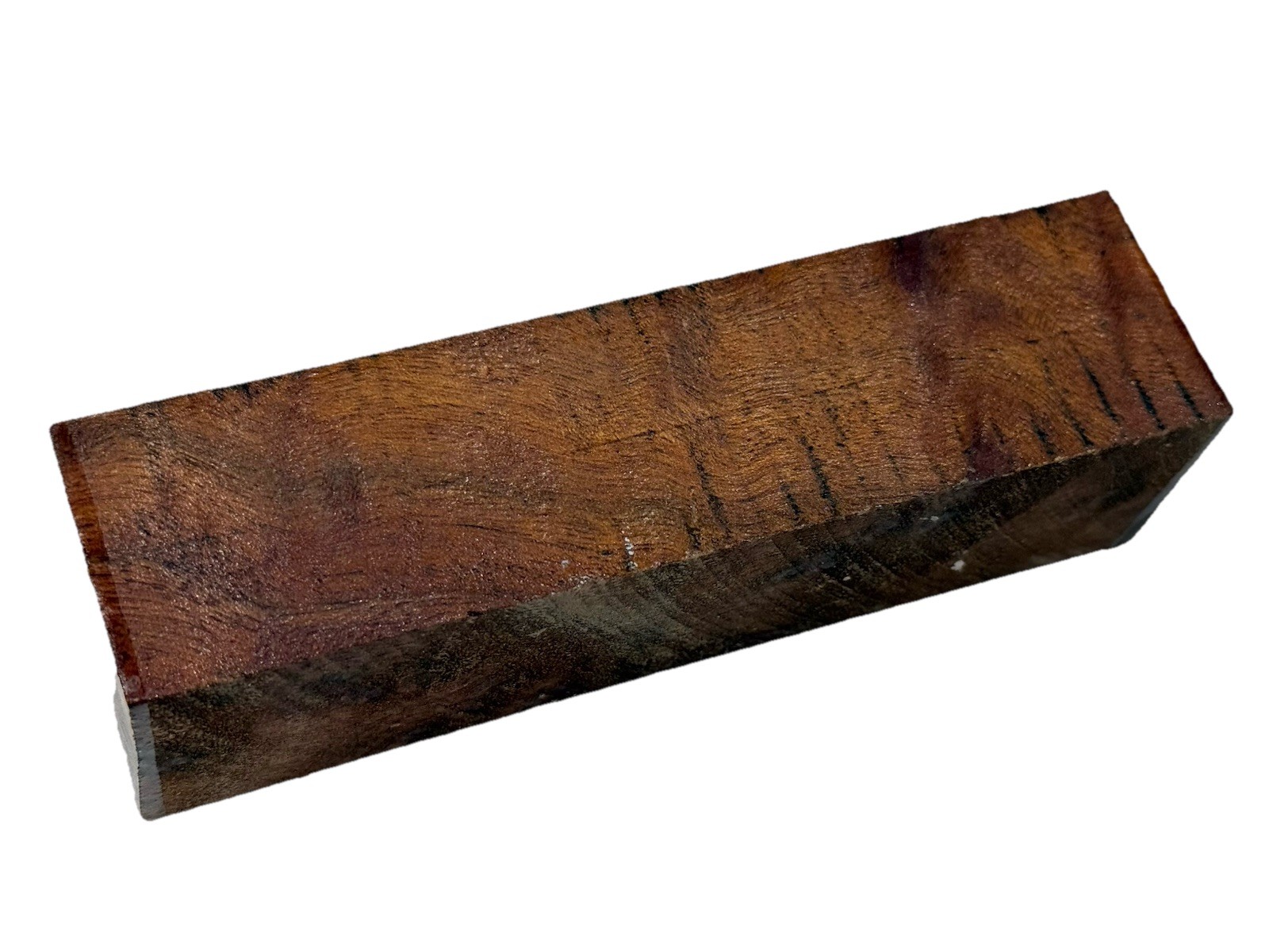 Camphor burl wood turning blank 1-9/16″ x 1-9/16” x 6″ (d32) dried