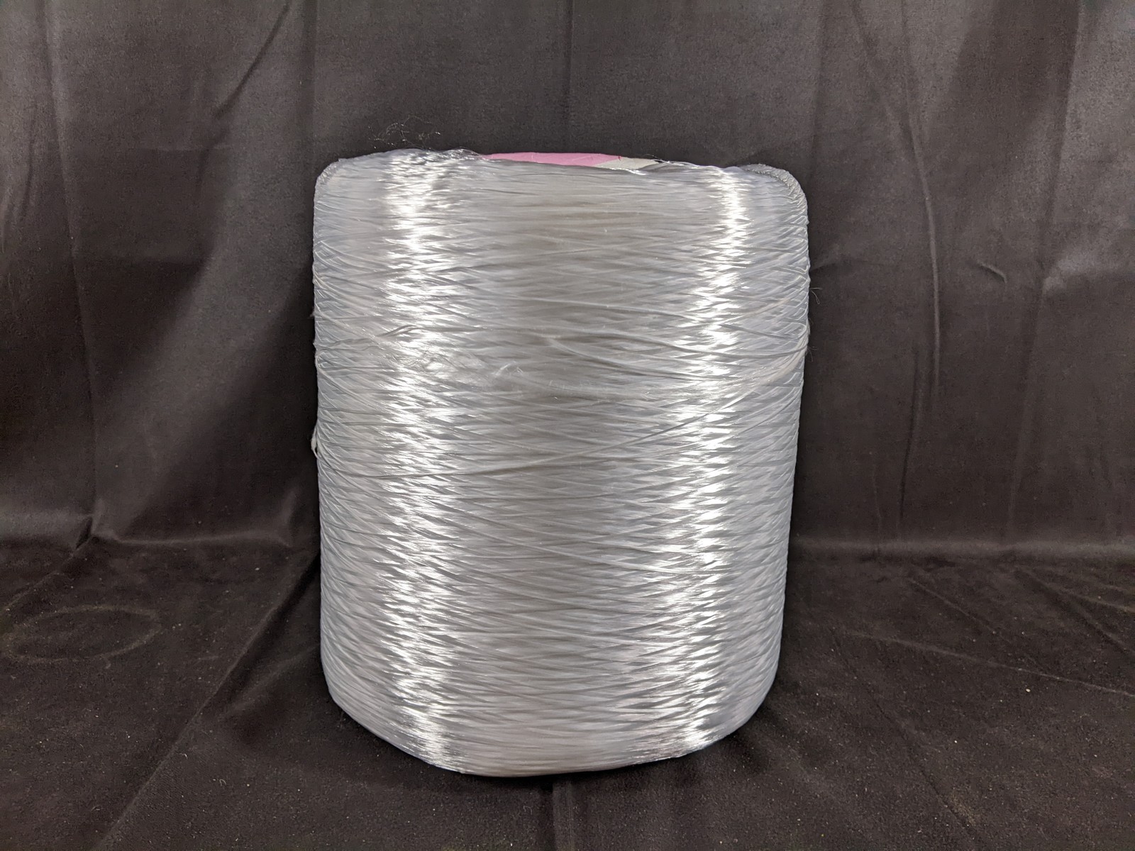 Bulk Synthetic Filament Yarn Strands White 27 Pounds 1880DTEX/384f – Wig Making