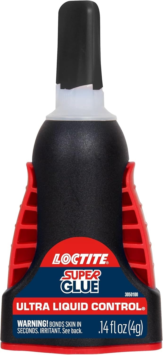 Loctite Ultra Liquid Control Super Glue, Versatile Repair, Dries Clear, 0.14 oz