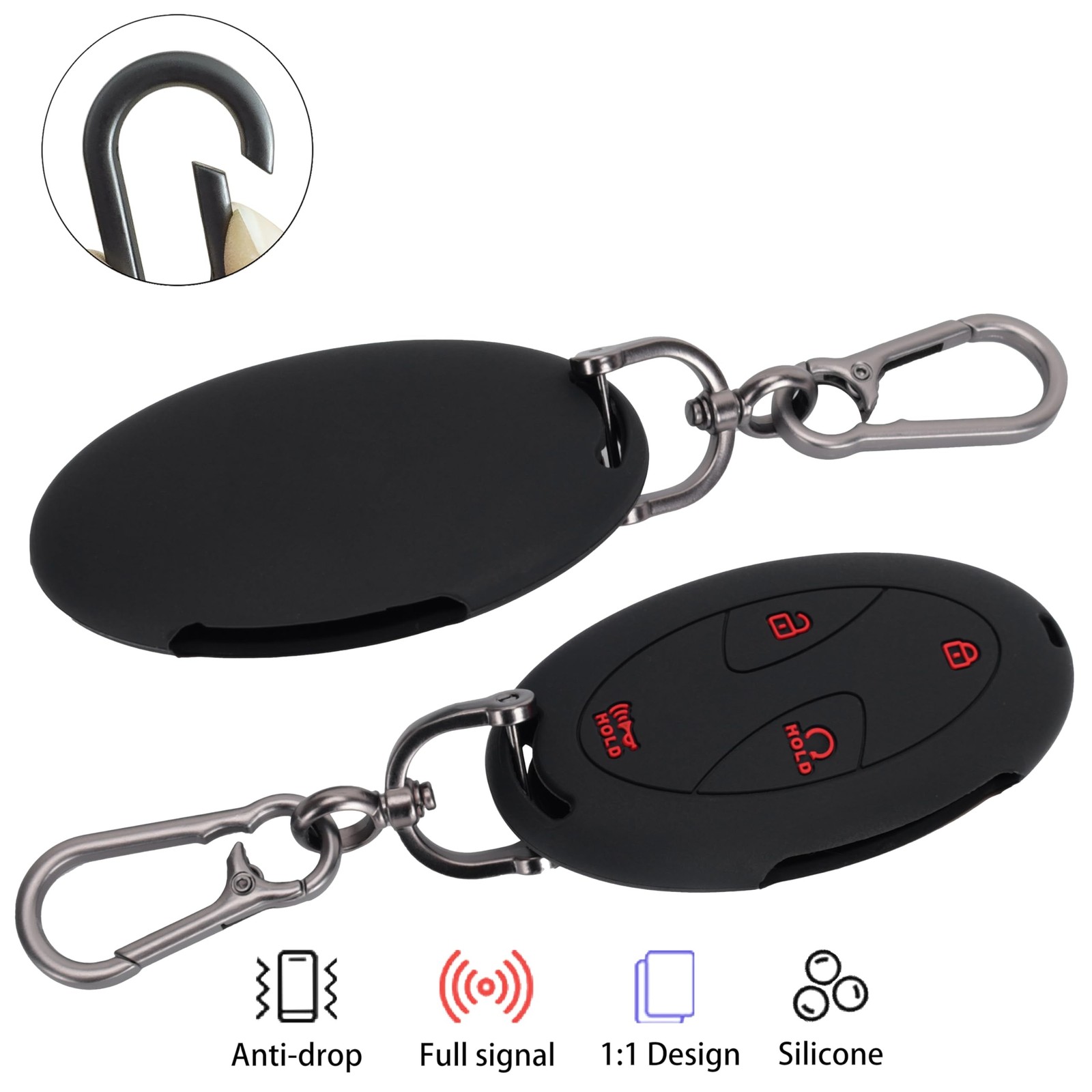 Key Fob Cover for Hyundai 2026 2025 2024 Kona Sonata Tucson Santa Fe Elantra …