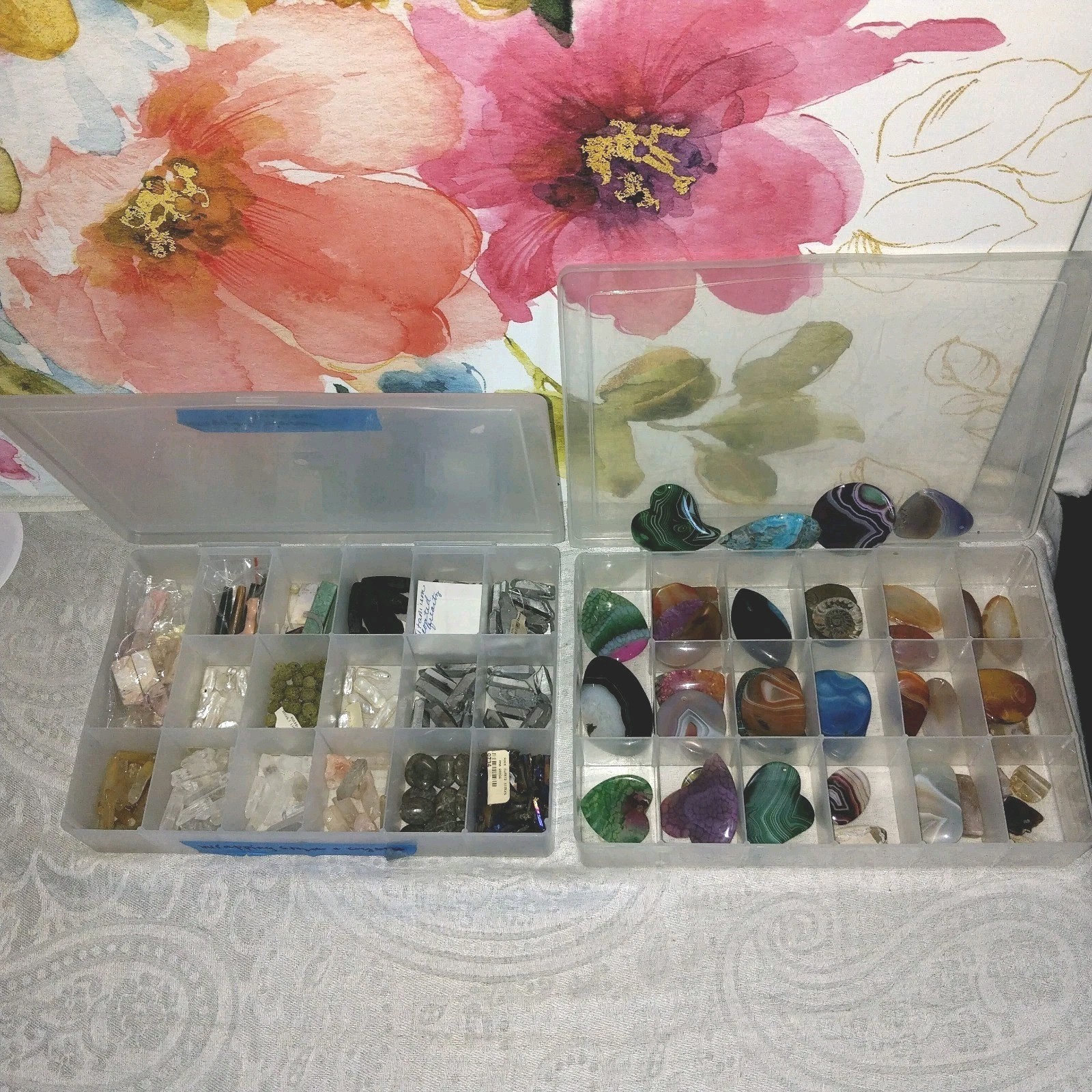 Jewelry maker Crafter Lot of Wrapping Stones also Pendants * Hobbys*