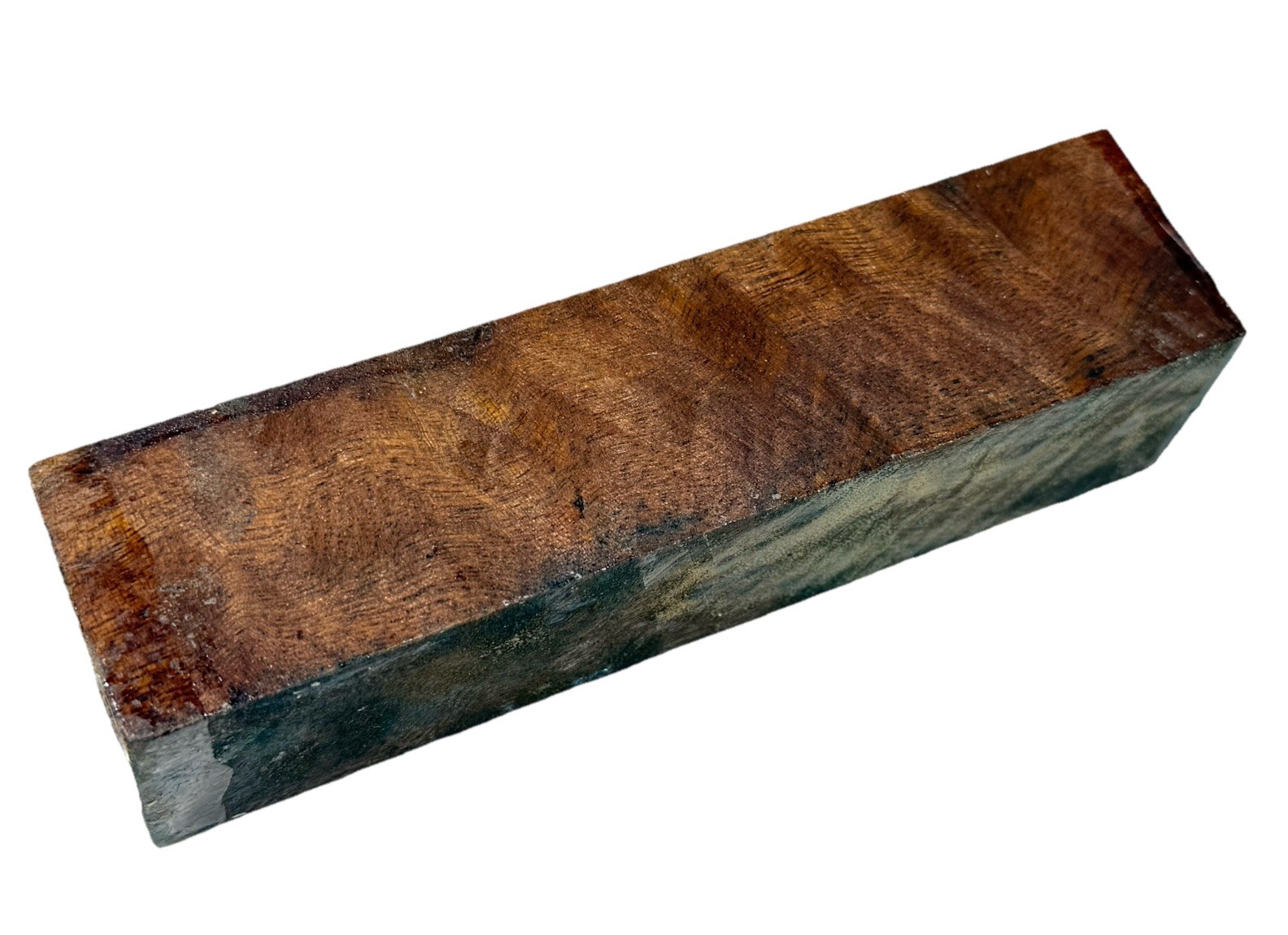 Camphor burl wood turning blank 1-9/16″ x 1-9/16” x 6-3/8″ (d36) dried