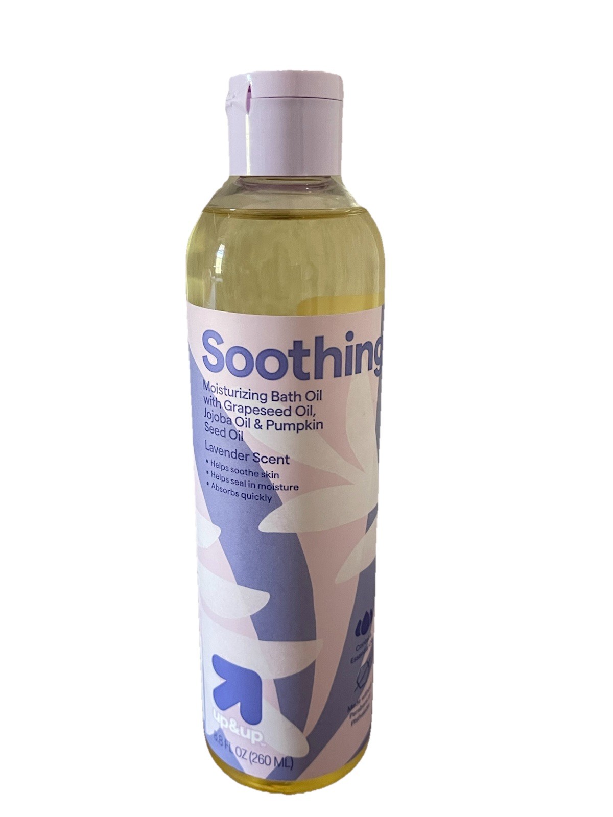 Soothing Moisturizing Bath Oil with Grapeseed Oil, Jojoba Oil & Pumpkin Seed Oil