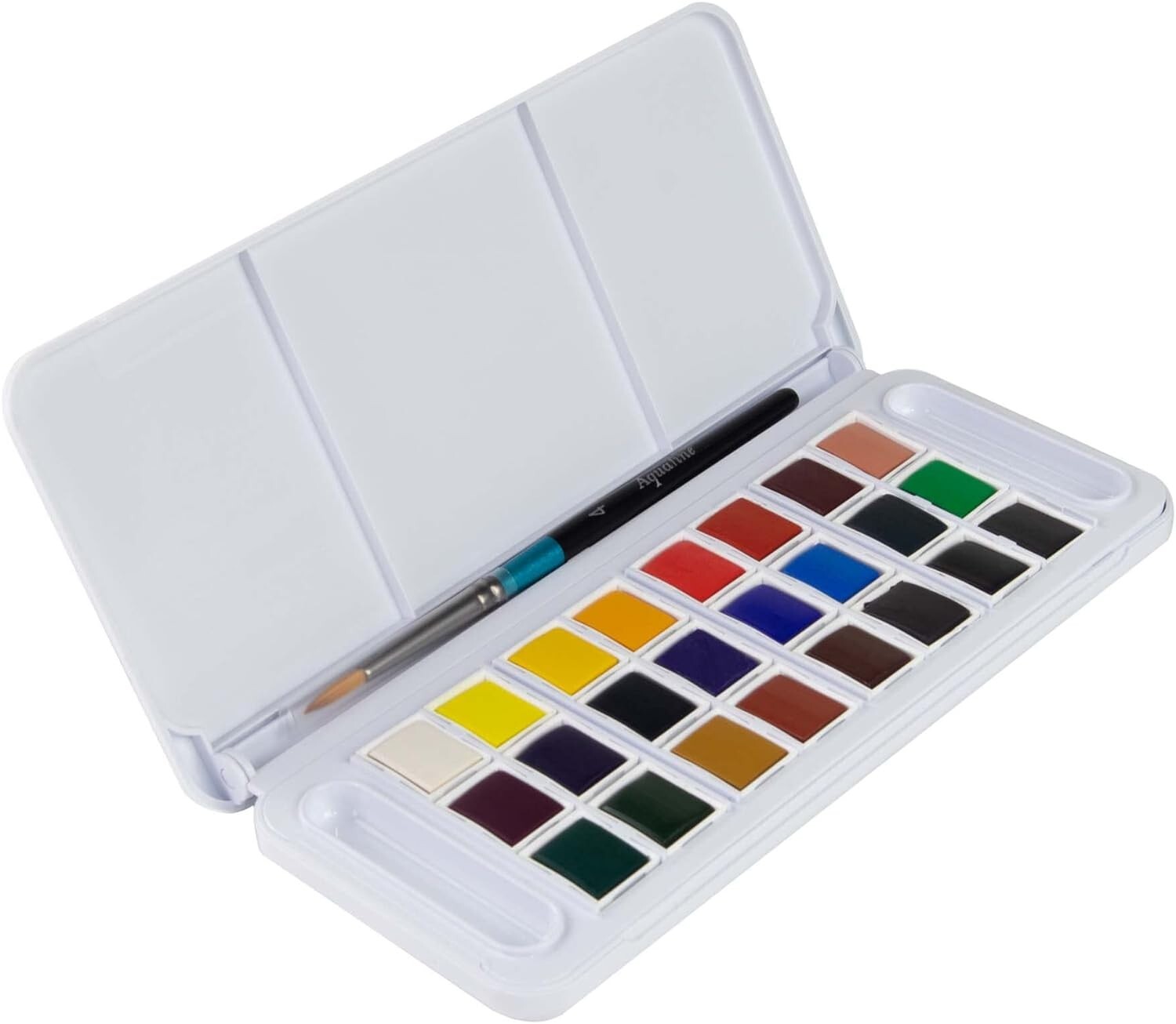 Daler Rowney Aquafine 24-pc Watercolor Travel Set Watercolor Set for Artists