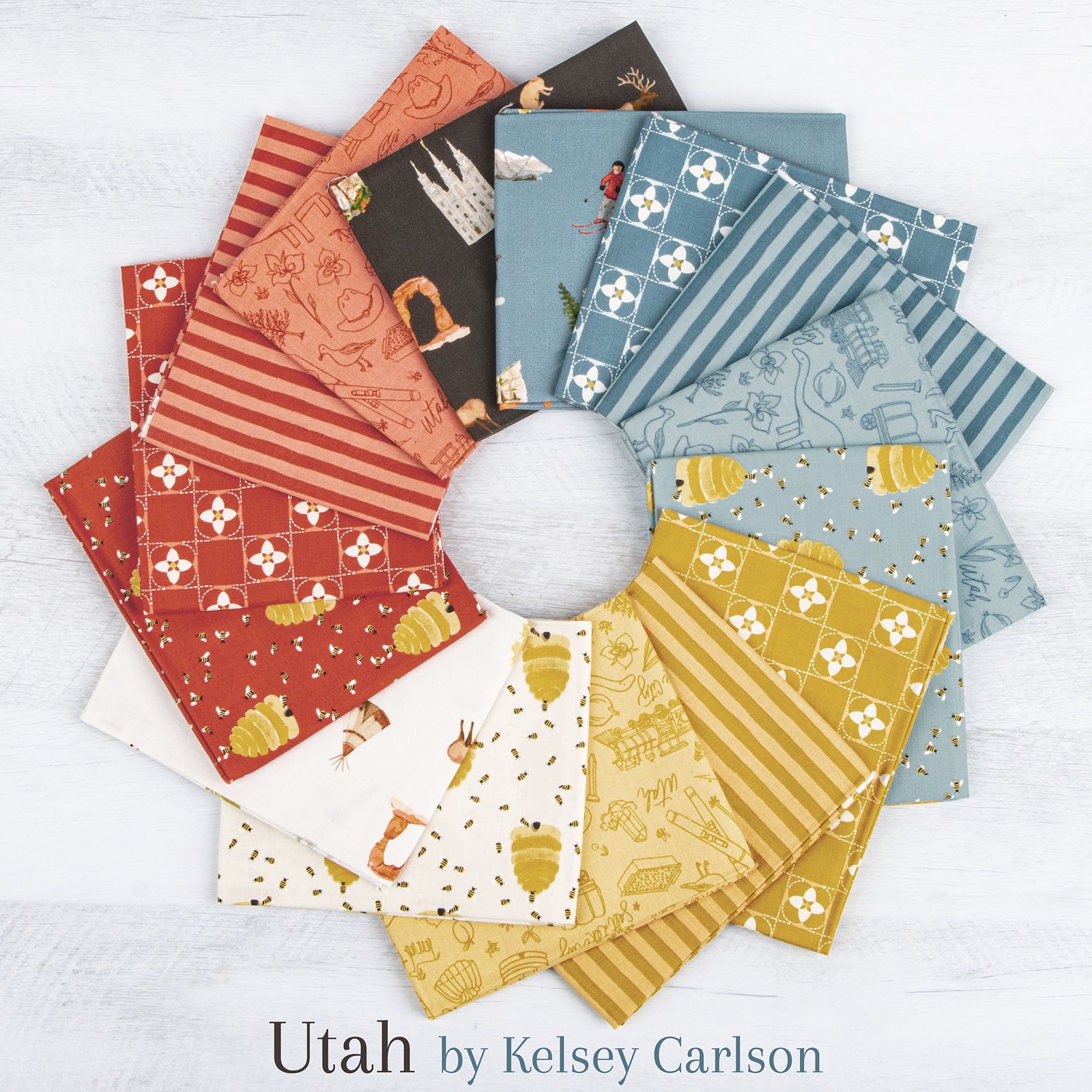 Beehives in Orange | Utah | Riley Blake