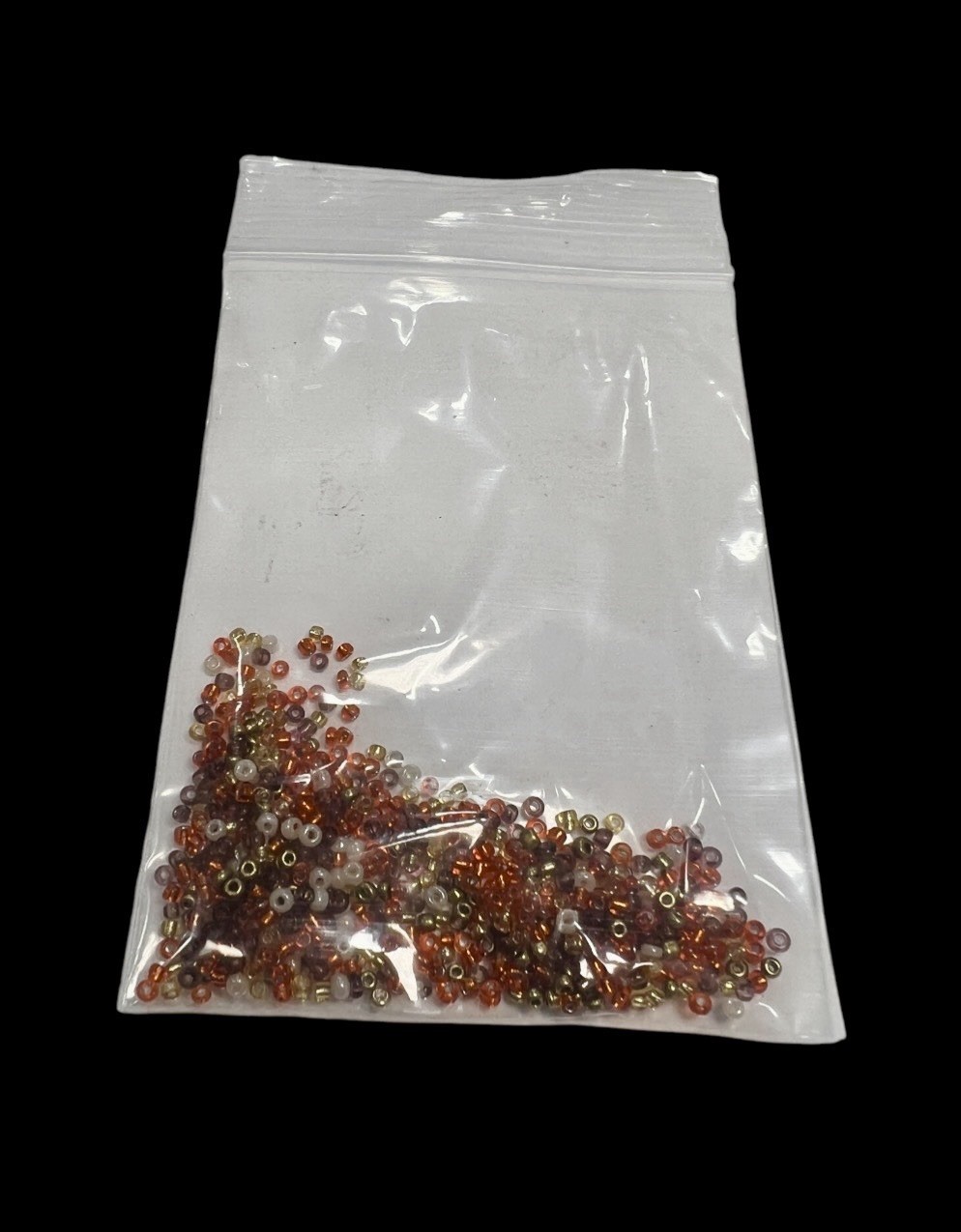 8g Autumn Harvest Glass Seed Bead Mix Assorted Sizes Jewelry Making Crafts