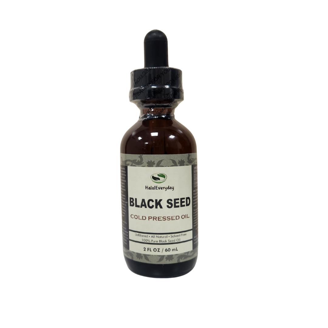 Black Seed Oil – 100% Pure Organic Cold Pressed Unrefined Virgin For Hair Skin
