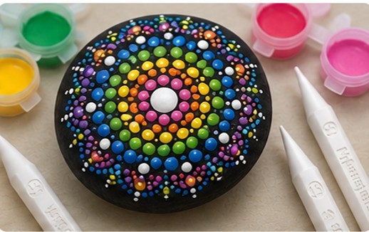 Mandala Dotting Tools 28 Sizes from 1mm to 18mm (14 Two-Sided Tools)