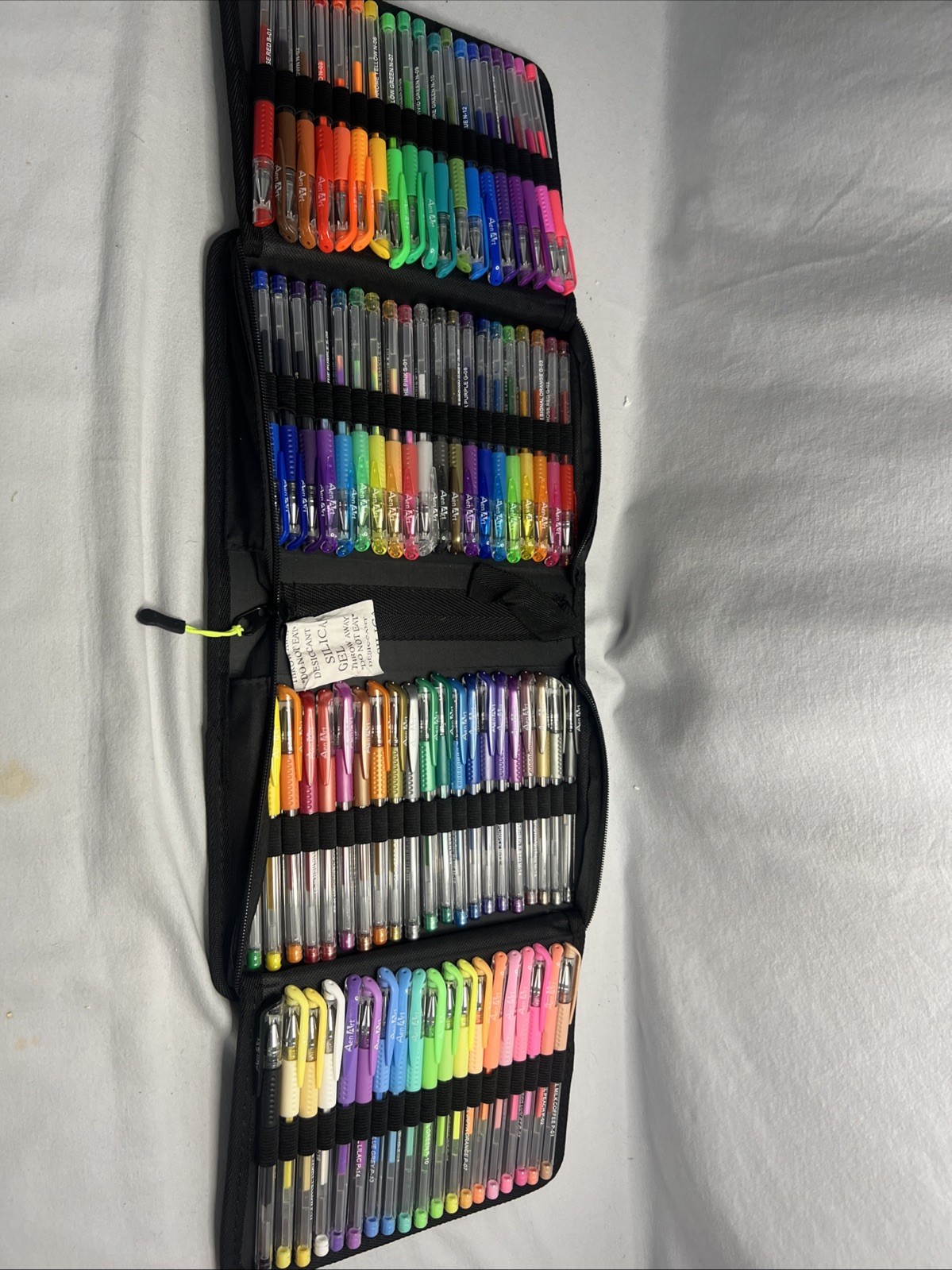 Gel Pens for Adult Coloring Books 160 Pack Artist Colored Gel Pen & Extras D3