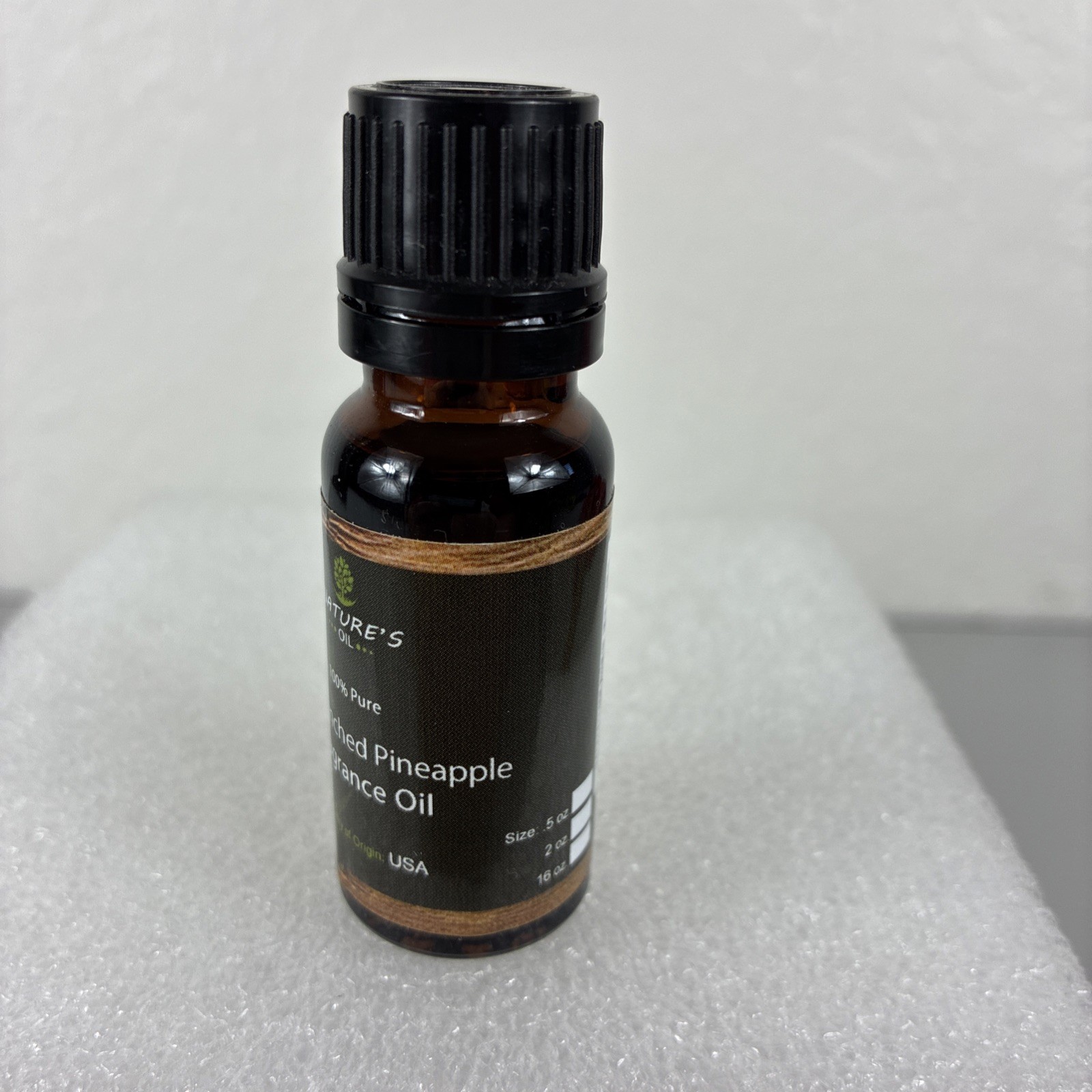 Nature’s Oil 100% Pure Sun Drenched Pineapple Fragrance 15 mL 0.5 FL Oz Soap New