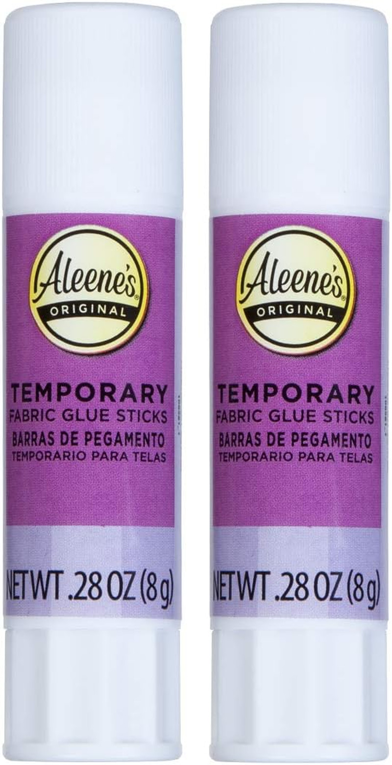 Aleene’s Temporary Fabric Glue Sticks 2/Pkg.28oz