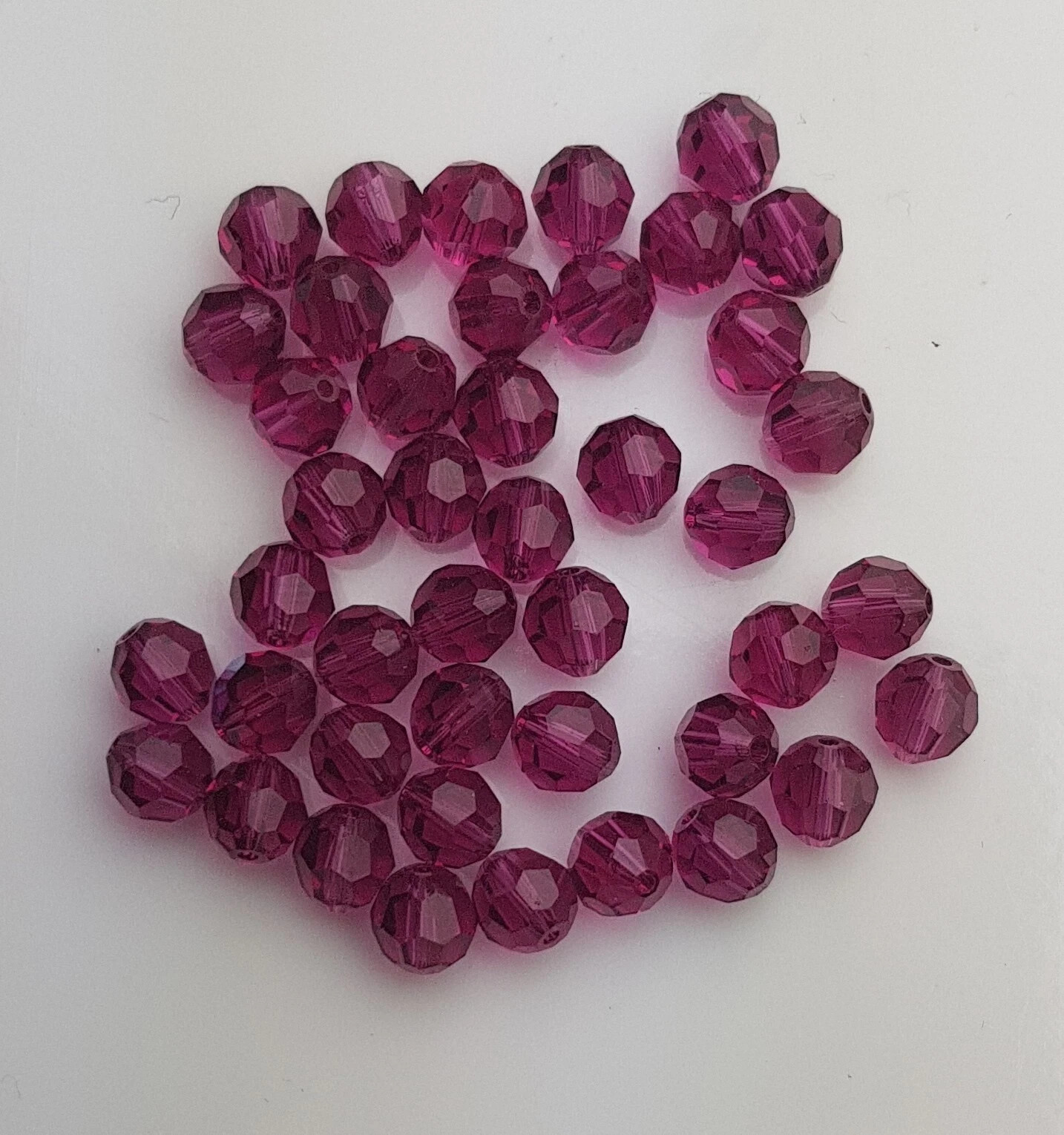 144x Swarovski 5000 Crystal AB 6mm Bicone Beads – Genuine Xilion Cut Bulk Pack