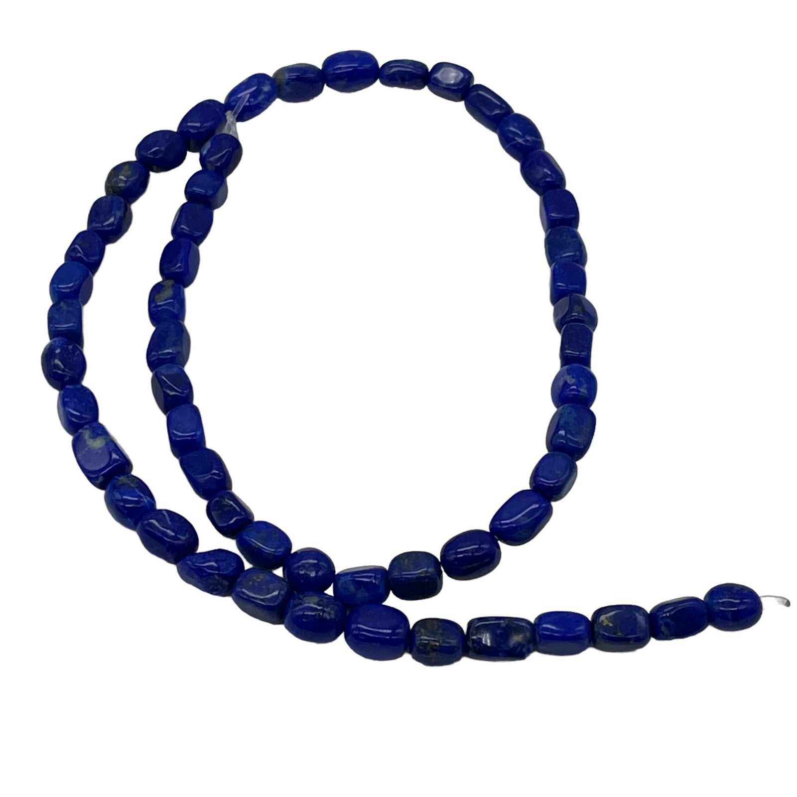 Laps Lazuli Nugget | 7.5×7.5 – 7x5x5mm | Blue | 25 Bead Half Strand |